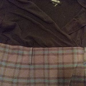 Plaid dress